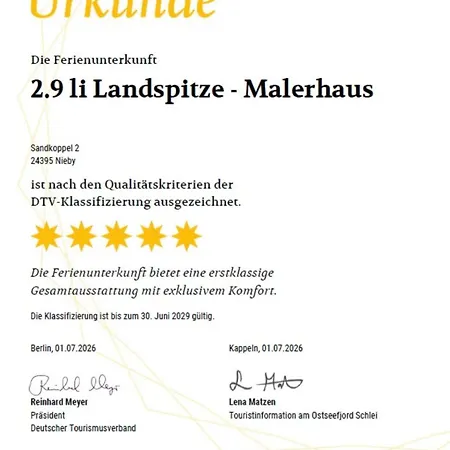 Reetdorf Geltinger Birk Malerhaus Landspitze